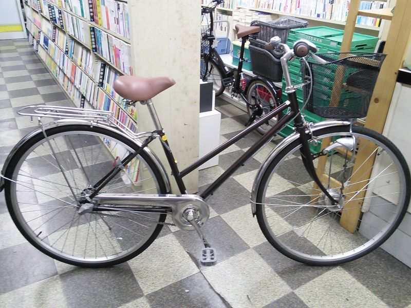 中古自転車〕シティサイクル 27 ...