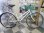 画像1: 〔中古自転車〕シティサイクル　27インチ　シングル　軽量アルミフレーム　大型ステンレスカゴ　ローラーブレーキ　ホワイト (1)