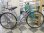画像1: 〔中古自転車〕マルイシ　シャフトドライブ　シティサイクル　ママチャリ　27ンチ　内装3段変速　オートライト　大型ステンレスカゴ　スタンド連動前輪ロック　ライトブルー (1)