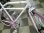 画像2: 〔中古自転車〕ピストバイク　700×23C　シングル又は固定　ホワイト×ピンク (2)