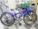 画像1: 〔中古自転車〕ブリヂストン　ジュニアサイクル　24インチ　外装7段変速　リモートレバーライト　BAA自転車安全基準適合　状態良好　ブルー (1)