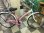 画像1: 〔中古自転車〕マルキン　シティサイクル　26インチ　シングル　オートライト　BAA自転車安全基準適合　ピンク×ホワイト (1)