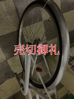 画像3: 〔中古自転車〕シティサイクル　27インチ　シングル　ホワイト