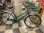 画像1: 〔中古自転車〕シティサイクル　26インチ　シングル　リモートレバーLEDライト　ローラーブレーキ　BAA自転車安全基準適合　グリーン (1)