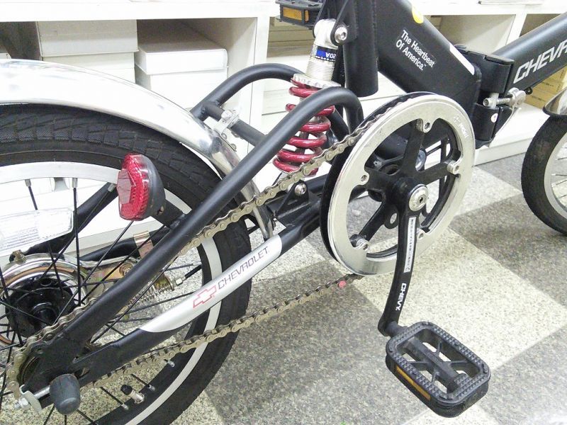 中古自転車〕CHEVROLET シボレー 折りたたみ自転車 16インチ シングル