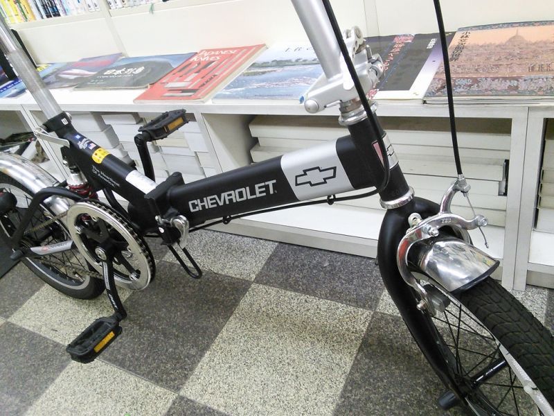 中古自転車〕CHEVROLET シボレー 折りたたみ自転車 16インチ シングル