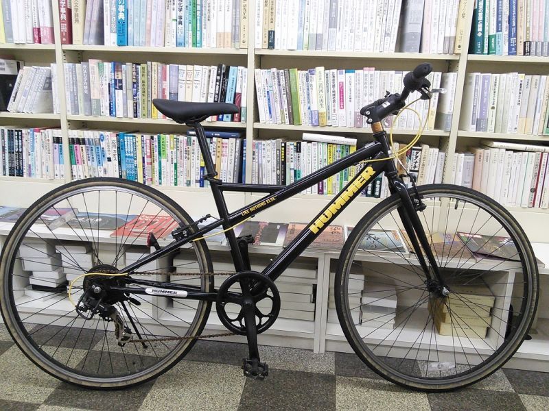 中古自転車〕HUMMER ハマー クロスバイク 700×32C 7段変速 Vブレーキ