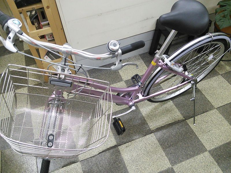 〔中古自転車〕ブリヂストン Albelt fine（アルベルト・ファイン） 27インチ 内装3段 ベルトドライブ LEDオートライト 前後輪