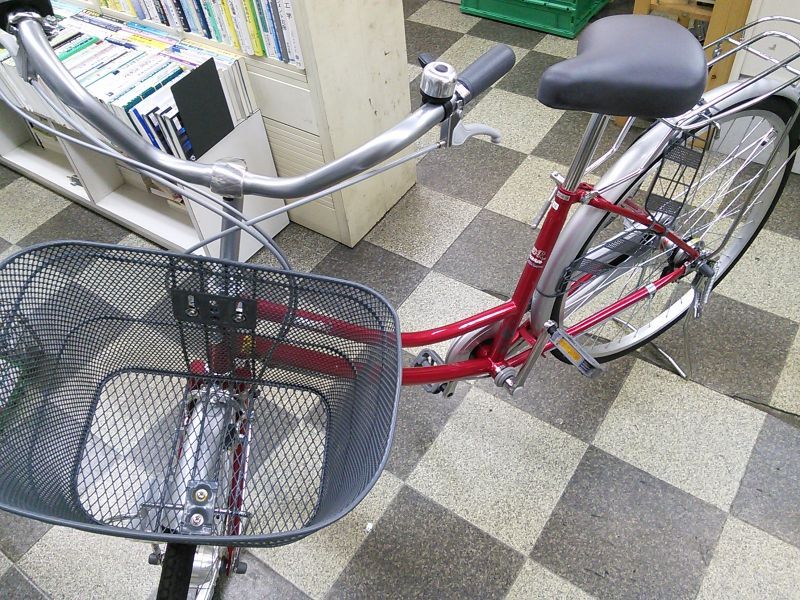 自転車 26インチ オートライト led 内装3段