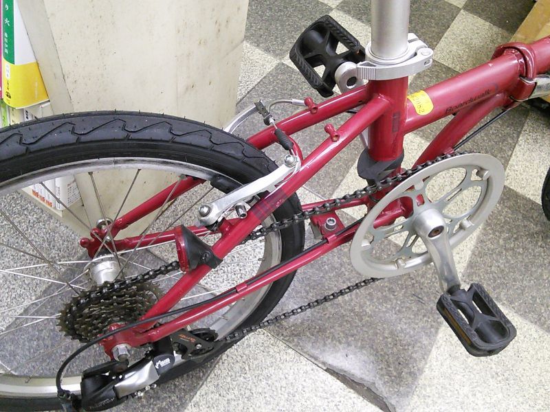 中古自転車〕DAHON boardwalk ダホン ボードウォーク 折りたたみ自転車 ...