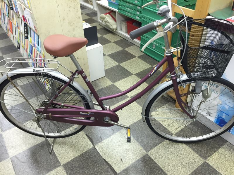 中古自転車〕マルキン シティサイクル ママチャリ 26インチ シングル 