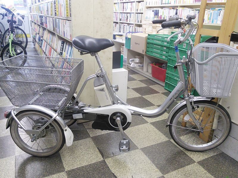 中古自転車〕YAMAHA PAS Wagon ヤマハ パスワゴン 三輪電動アシスト 