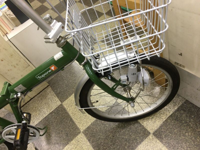 自転車 前 カゴ ライト