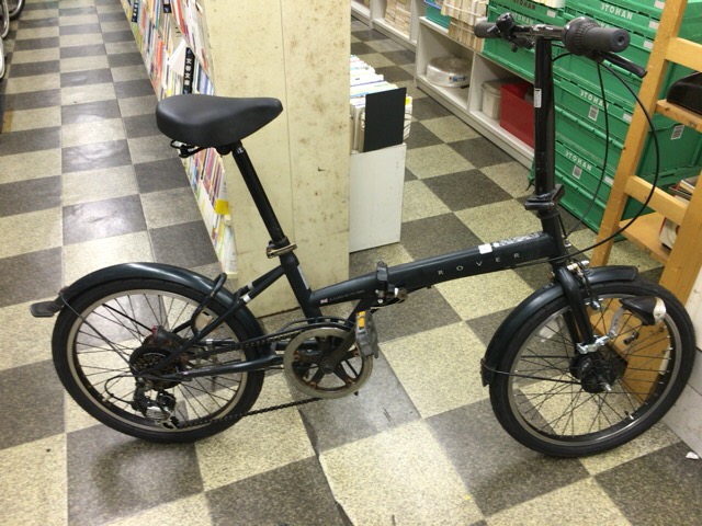 中古自転車〕ROVER ローバー 折りたたみ自転車 20インチ 外装6段変速 