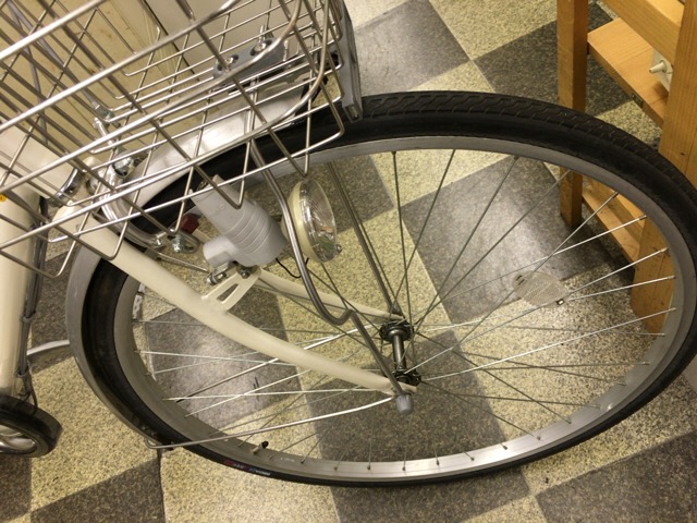 自転車 27 インチ カゴ 付き