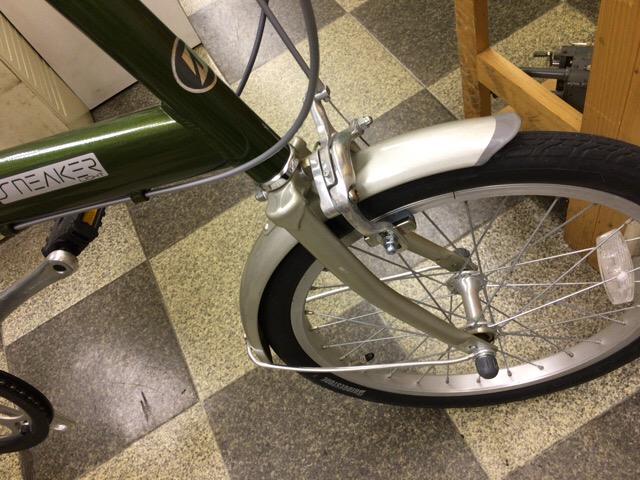 折りたたみ 自転車 安全