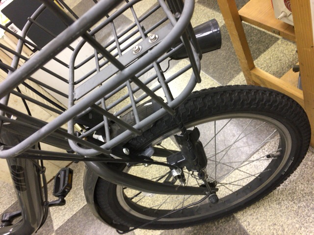 内装三段の自転車