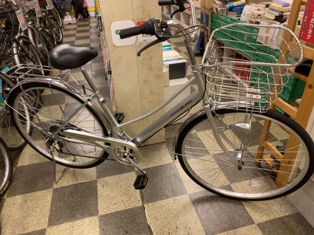 中古自転車 シティサイクル 28インチ 外装6段変速 Ledオートライト ローラーブレーキ Baa自転車安全基準適合 シルバー 古本と中古自転車 の現代屋 中古自転車 シティサイクル 28インチ 外装6段変速 Ledオートライト ローラーブレーキ Baa自転車安全基準適合 シルバー 古本と中古自転車 の現代屋