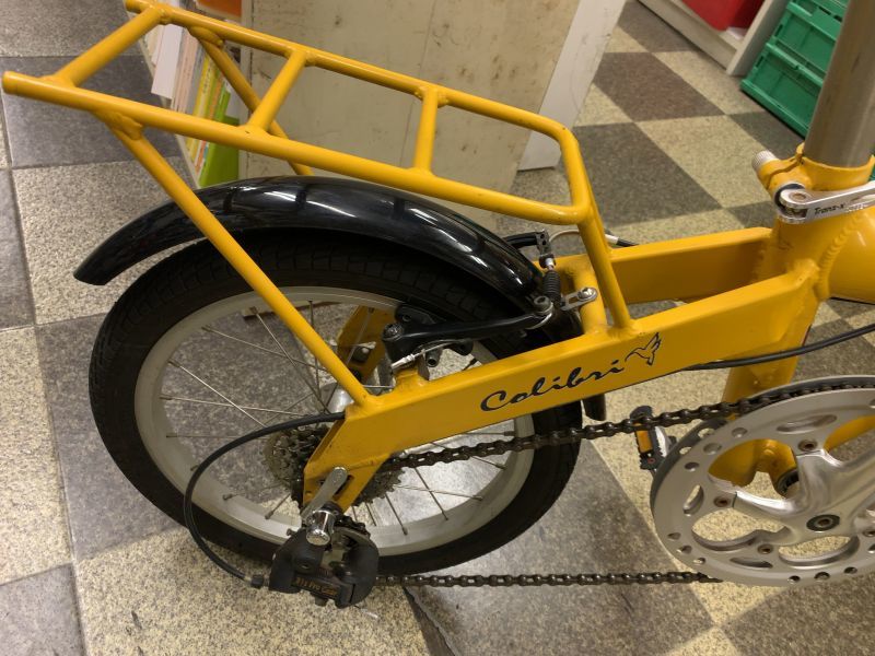 中古自転車〕PEUGEOT プジョー Colibri コリブリ16 折りたたみ自転車 