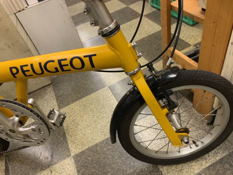 中古自転車〕PEUGEOT プジョー Colibri コリブリ16 折りたたみ自転車 