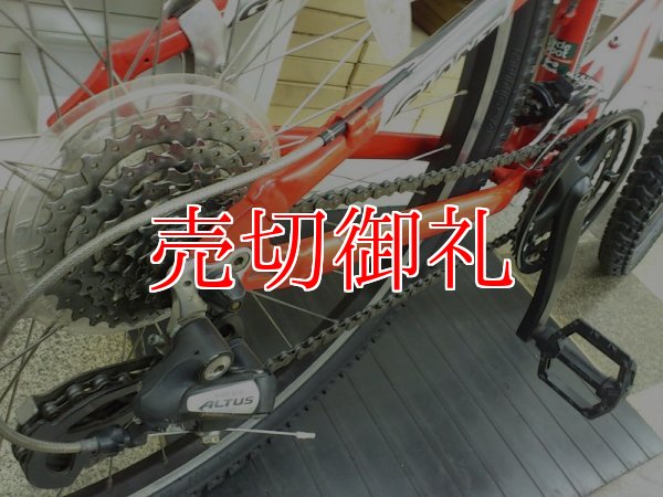 画像4: 〔中古自転車〕GIANT　ROCK3　XXS　ジャイアント　マウンテンバイク　26インチ　3×7段変速　アルミフレーム　タイヤ前後新品　レッド