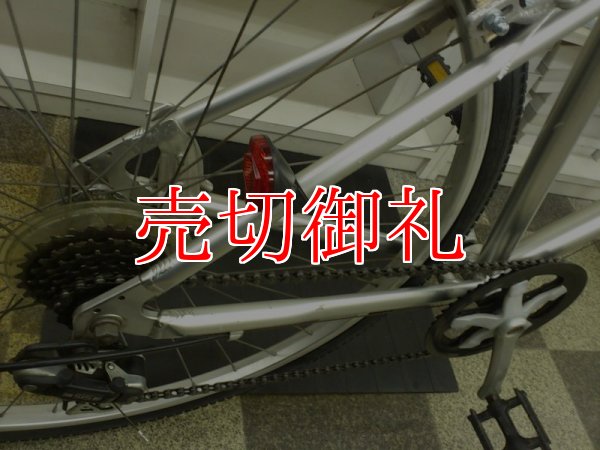 画像5: 〔中古自転車〕良品計画（無印良品）　クロスバイク　700×35C　6段変速　アルミフレーム　シルバー