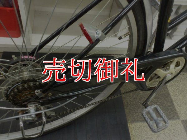 画像3: 〔中古自転車〕シティサイクル　27ンチ　6段変速　オートライト　ブラック