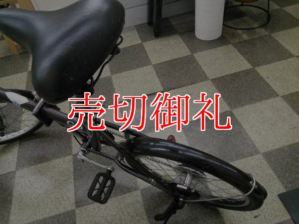 画像4: 〔中古自転車〕折りたたみ自転車　20インチ　6段変速　LEDオートライト　ブラウン×ブラック