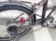 画像3: 〔中古自転車〕折りたたみ自転車　20インチ　6段変速　LEDオートライト　ブラウン×ブラック