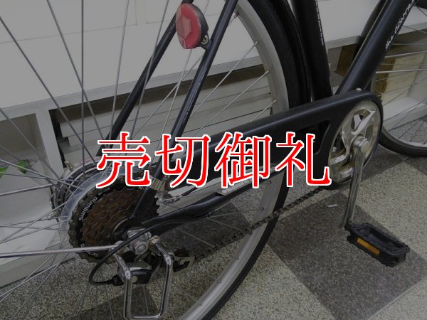 画像3: 〔中古自転車〕シティサイクル　27インチ　6段変速　ブラック
