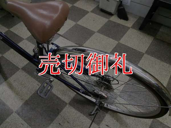 画像4: 〔中古自転車〕シティサイクル　27インチ　6段変速　ブルー