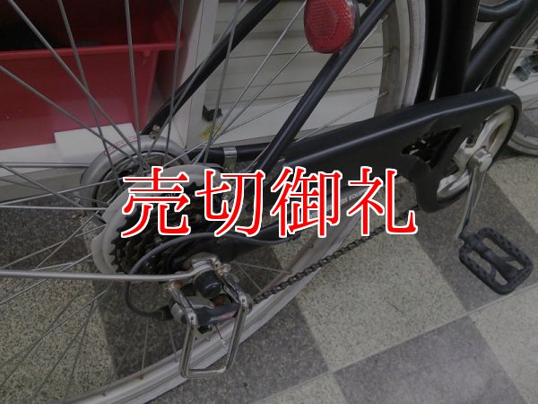 画像3: 〔中古自転車〕シティサイクル　26インチ　外装6段　ブラック