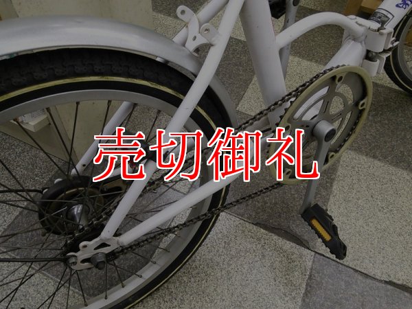 画像3: 〔中古自転車〕PEUGEOT プジョー　折りたたみ自転車　20インチ　シングル　ホワイト