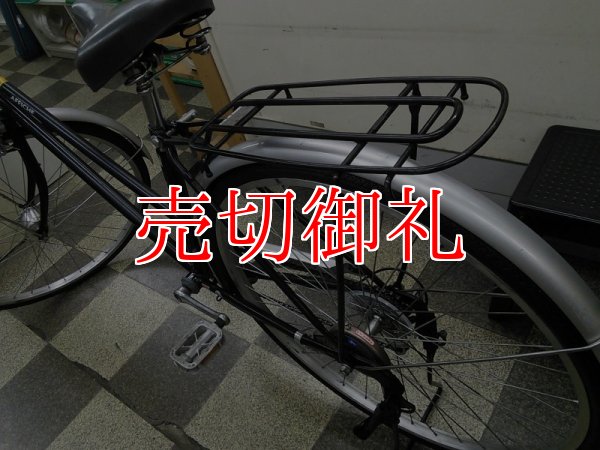 画像4: 〔中古自転車〕シティサイクル　ママチャリ　27インチ　外装6段変速　オートライト　ブラック
