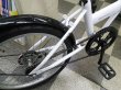 画像3: 〔中古自転車〕折りたたみ自転車　20インチ　シングル　ホワイト