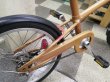 画像3: 〔中古自転車〕良品計画（無印良品）　ミニベロ　小径車　20インチ　シングル　オートライト　大型ステンレスカゴ　ローラーブレーキ　ブラウン