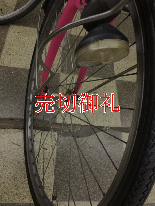 画像2: 〔中古自転車〕シティサイクル　26インチ　シングル　ピンク