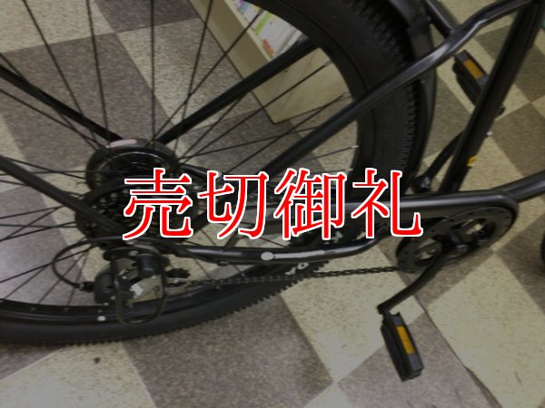 画像3: 〔中古自転車〕シティクルーザー　ビーチクルーザー風　26×2.35　外装6段変速　ブラック