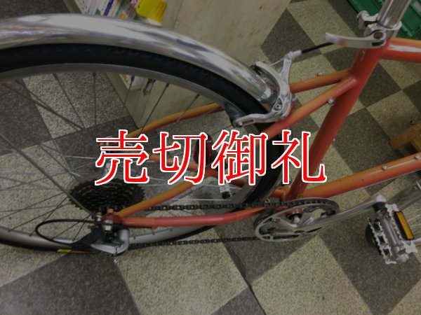 画像3: 〔中古自転車〕tokyobike トーキョーバイク　クロスバイク　26×1.25　8段変速　クロモリ　タイヤ新品　オレンジ