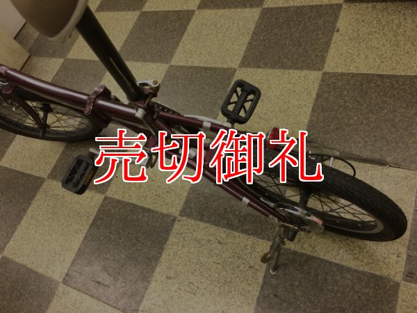 画像4: 〔中古自転車〕MINI ミニ　折りたたみ自転車　16インチ　外装6段変速　ダークレッド