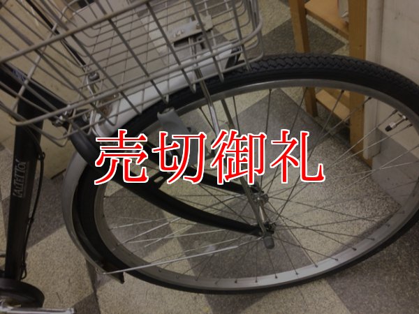 画像2: 〔中古自転車〕シティサイクル　27インチ　シングル　タイヤ新品　ブラック