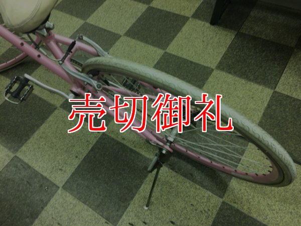 画像4: 〔中古自転車〕クロスバイク　700×25C　外装6段変速　アルミフレーム　Vブレーキ　ピンク