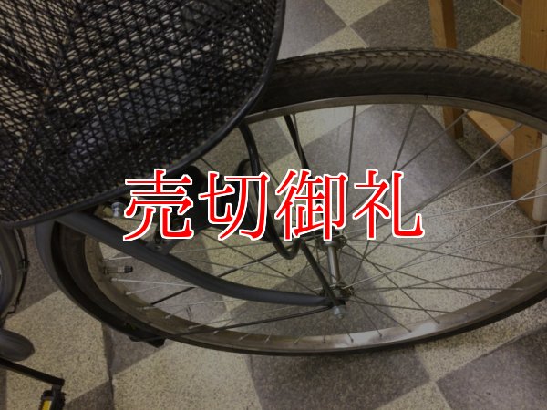 画像2: 〔中古自転車〕シティサイクル　ママチャリ　26インチ　シングル　グレー