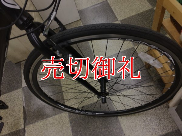 画像2: 〔中古自転車〕クロスバイク　700×25C　3×7段変速　アルミフレーム　Vブレーキ　ブラック