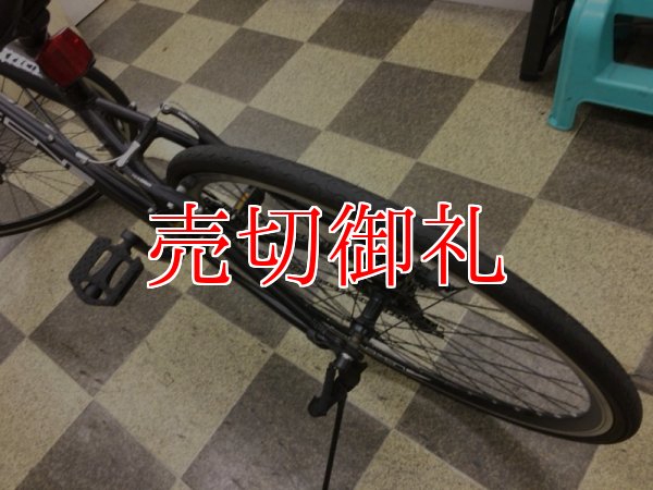 画像4: 〔中古自転車〕クロスバイク　700×25C　3×7段変速　アルミフレーム　Vブレーキ　ブラック