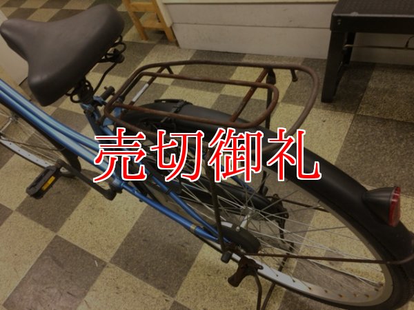 画像4: 〔中古自転車〕シティサイクル　ママチャリ　26インチ　シングル　ブルー