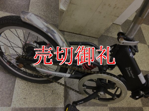 画像3: 〔中古自転車〕CHEVROLET シボレー　折りたたみ自転車　16インチ　シングル　リヤサスペンション　ブラック