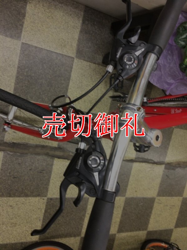 画像5: 〔中古自転車〕カルチャーバイク　ロードバイク　700×28C　3×8段変速　アルミフレーム　レッド