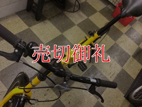 画像5: 〔中古自転車〕HUMMER　ハマー　折りたたみ自転車　20インチ　シングル　イエロー