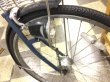 画像2: 〔中古自転車〕良品計画（無印良品）　シティサイクル　26インチ　シングル　オートライト　大型ステンレスカゴ　ブルー